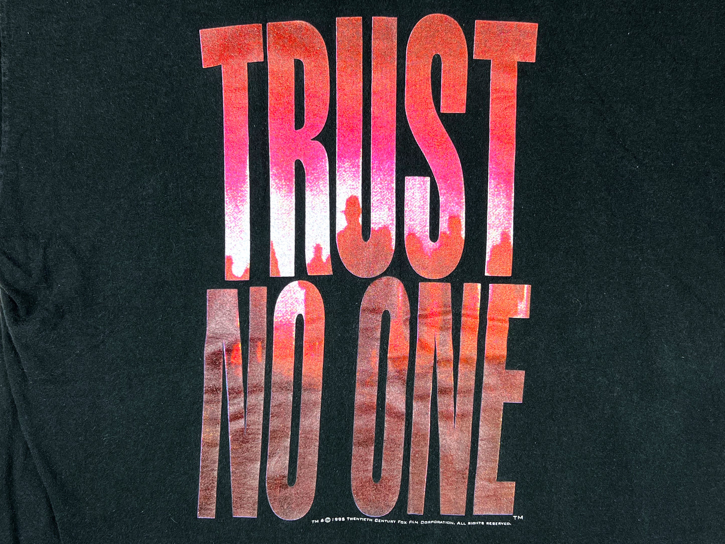 The X-Files 'Trust No One' T-Shirt