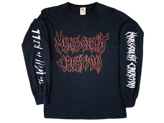 Vintage Malevolent Creation 2003 Tour L/S Shirt