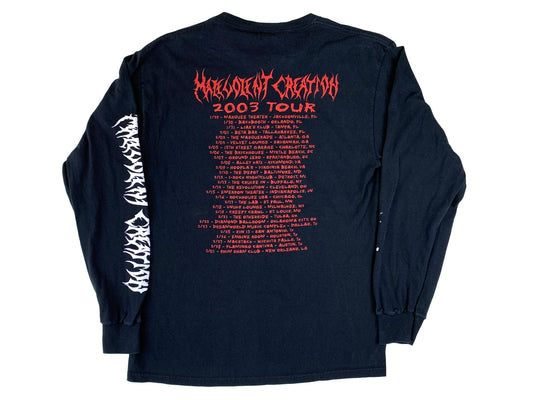 Malevolent Creation 2003 Tour L/S Shirt