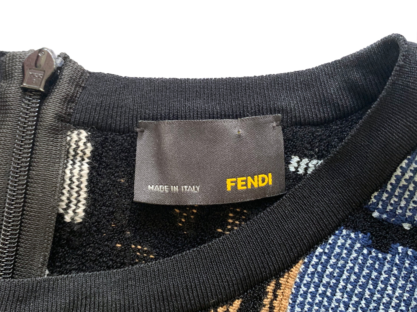 Fendi Leopard Multi Color Dress