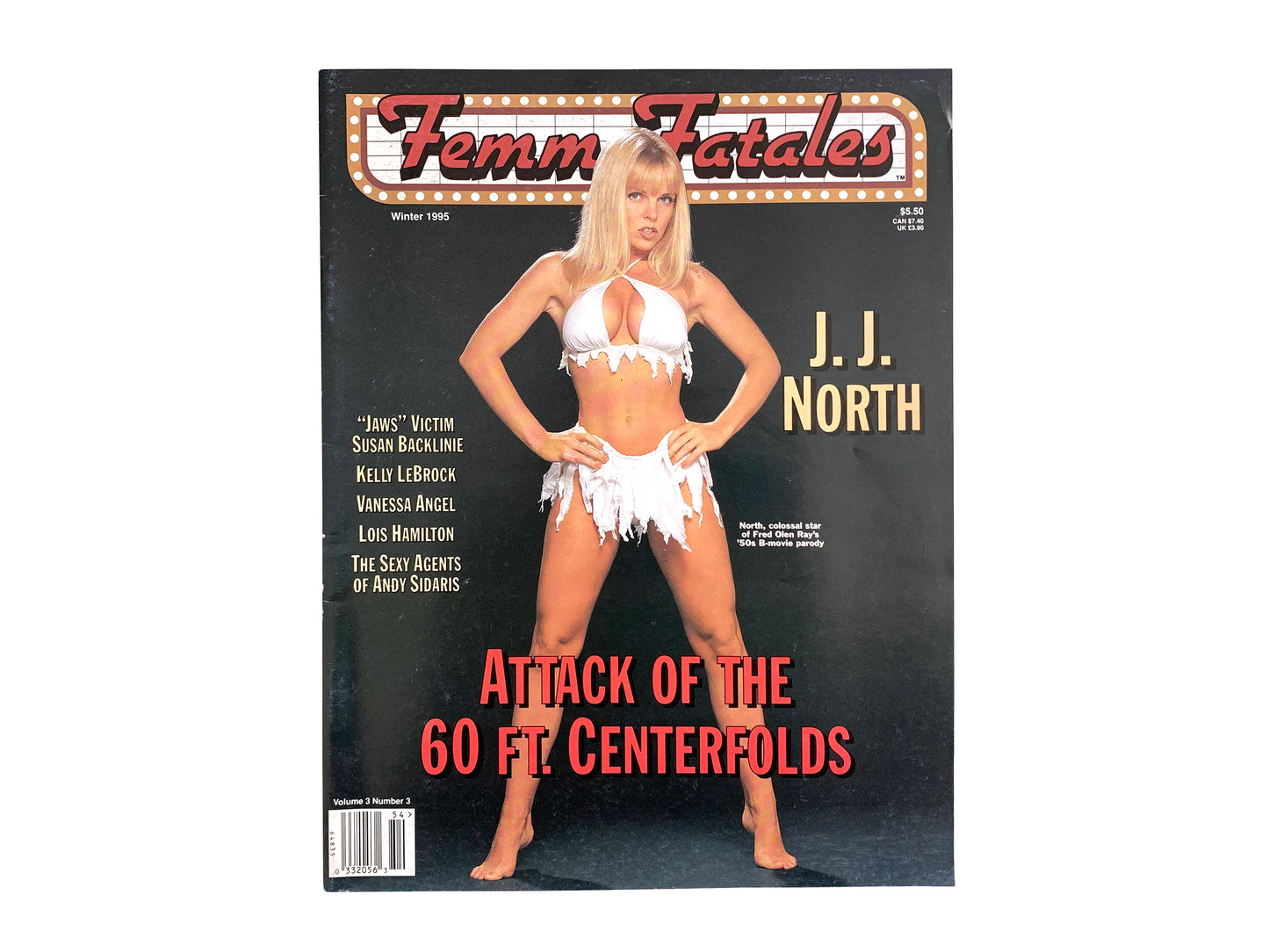 Femme Fatales Magazine J.J. North Winter 1995