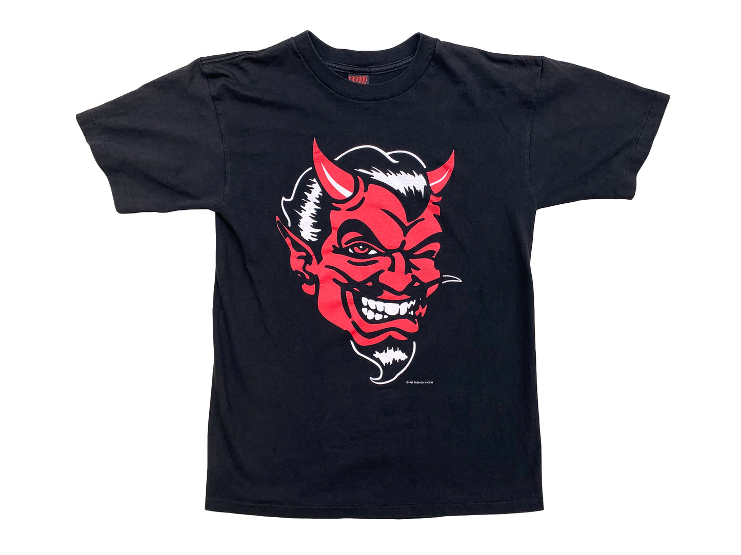 Vintage Fashion Victim Coop Style Devil T-Shirt