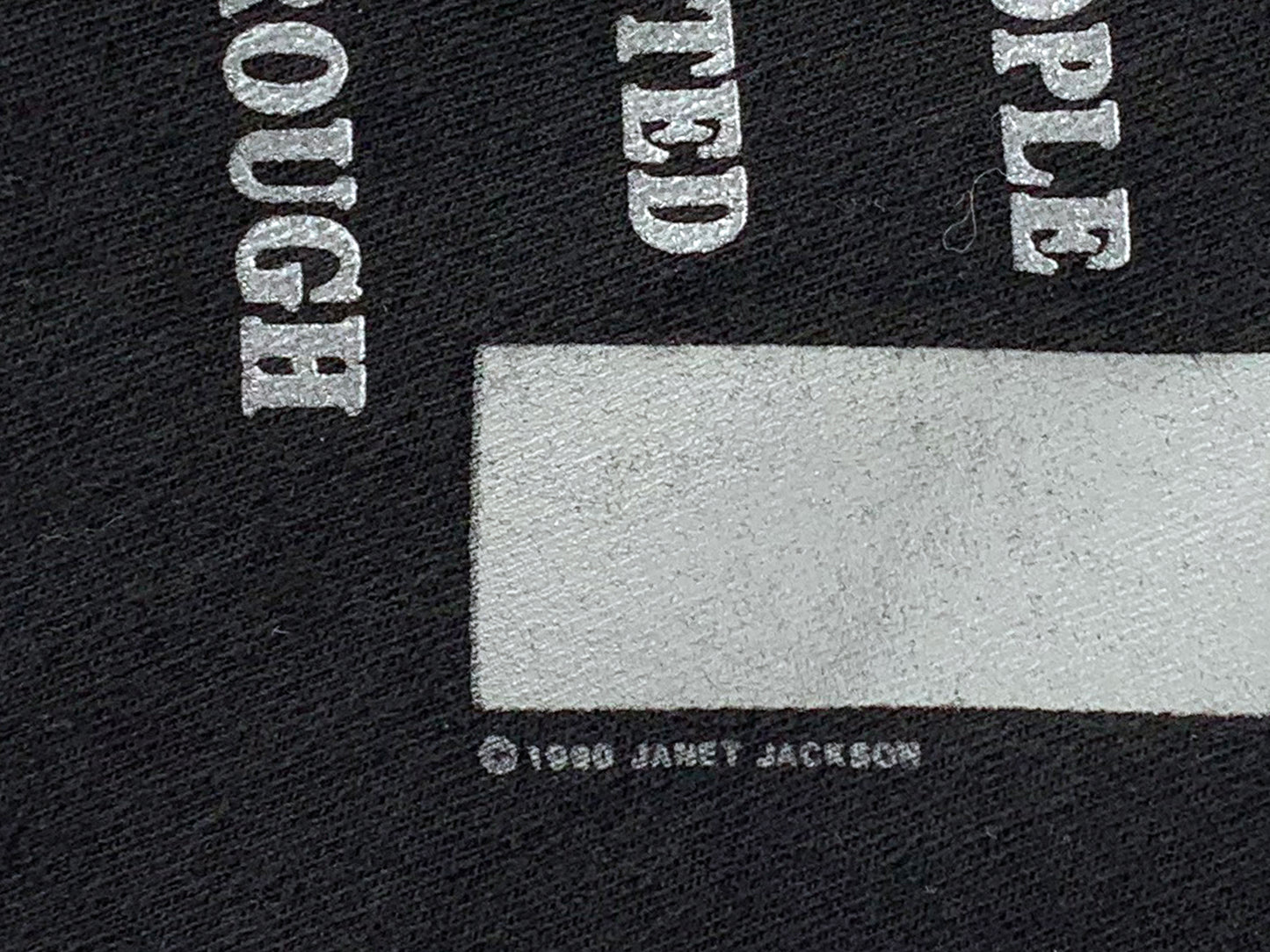 Janet Jackson Rhythm Nation Tour T-Shirt