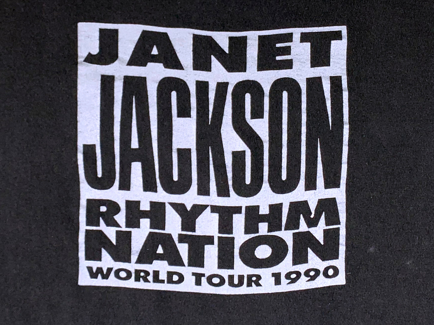 Janet Jackson Rhythm Nation Tour T-Shirt