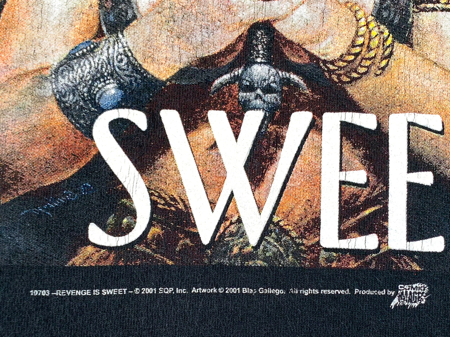 Blas Gallego 'Revenge is Sweet' T-Shirt