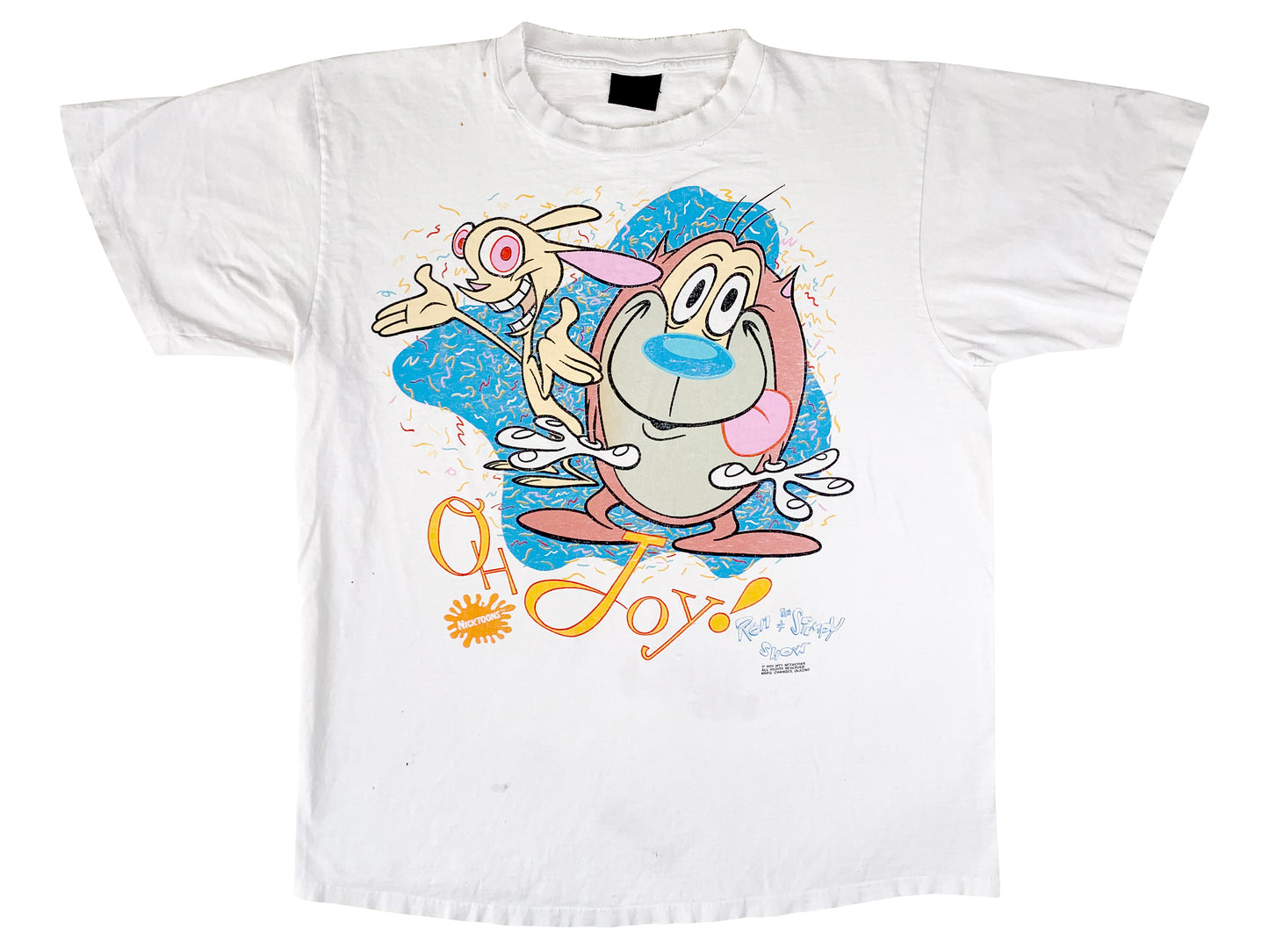 Vintage Ren & Stimpy 'Oh Joy' T-Shirt