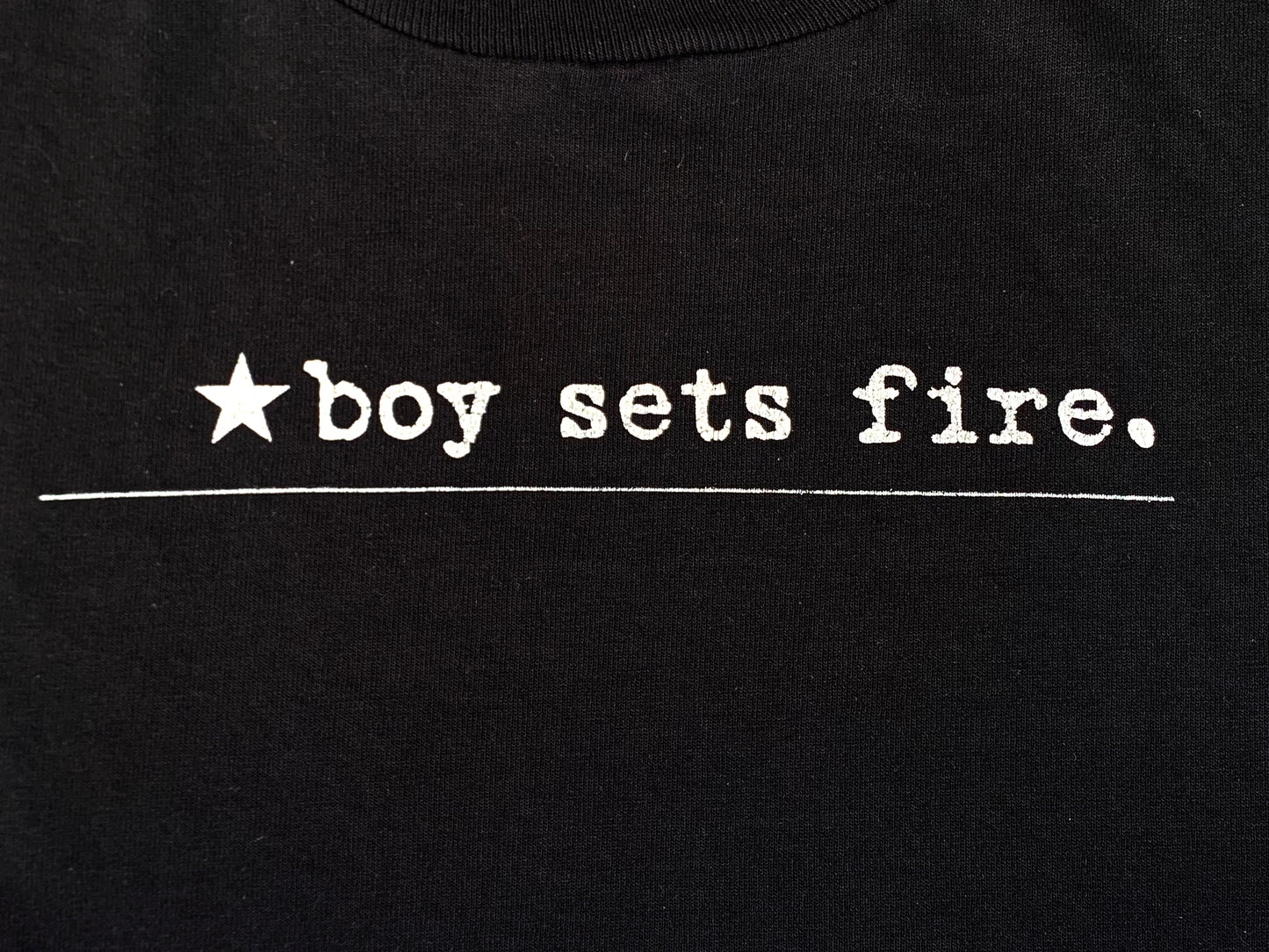 Boy Sets Fire 'The Day the Sun Went Out' T-Shirt