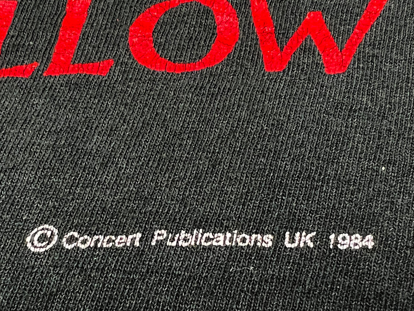 The Smiths 'Hatful of Hollow' 1984 UK Tour Chopped T-Shirt