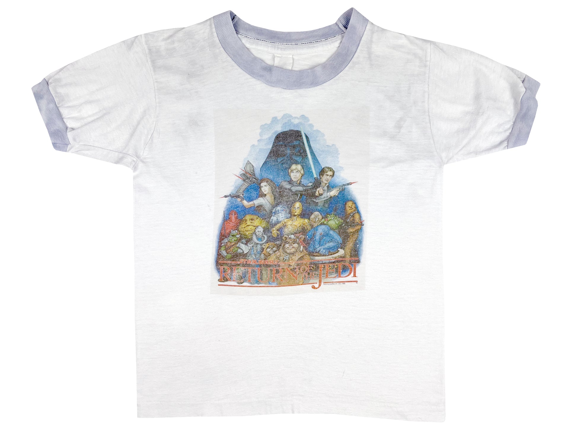 Vintage Star Wars 'Return of the Jedi' Ringer T-Shirt