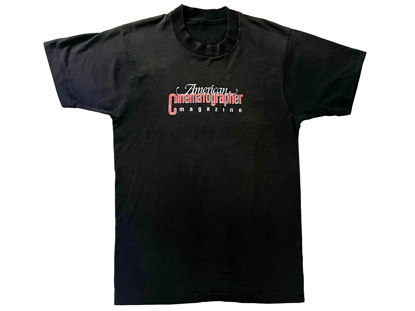 Vintage American Cinematographer Magazine Black T-Shirt
