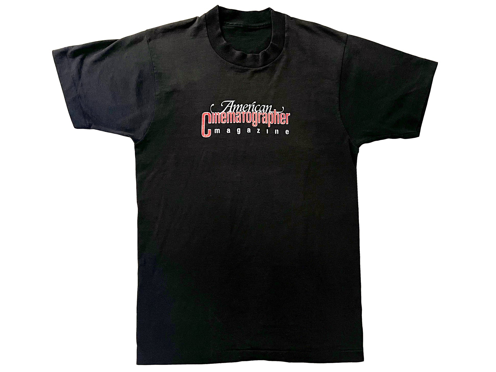 Vintage American Cinematographer Magazine Black T-Shirt