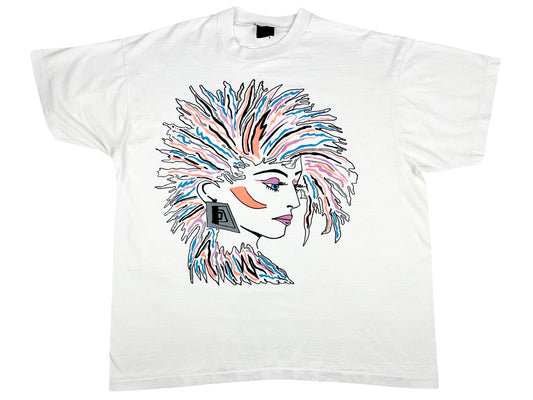 Punk New Wave Woman Art T-Shirt