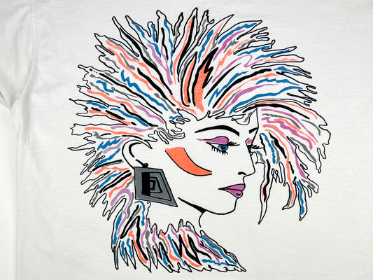 Punk New Wave Woman Art T-Shirt