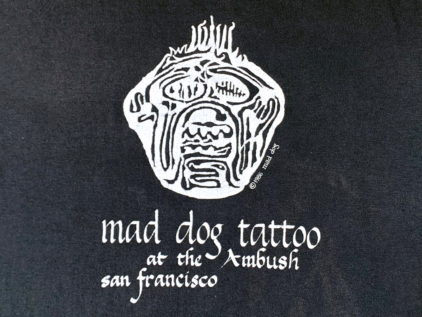 Mad Dog Tattoo San Francisco T-Shirt