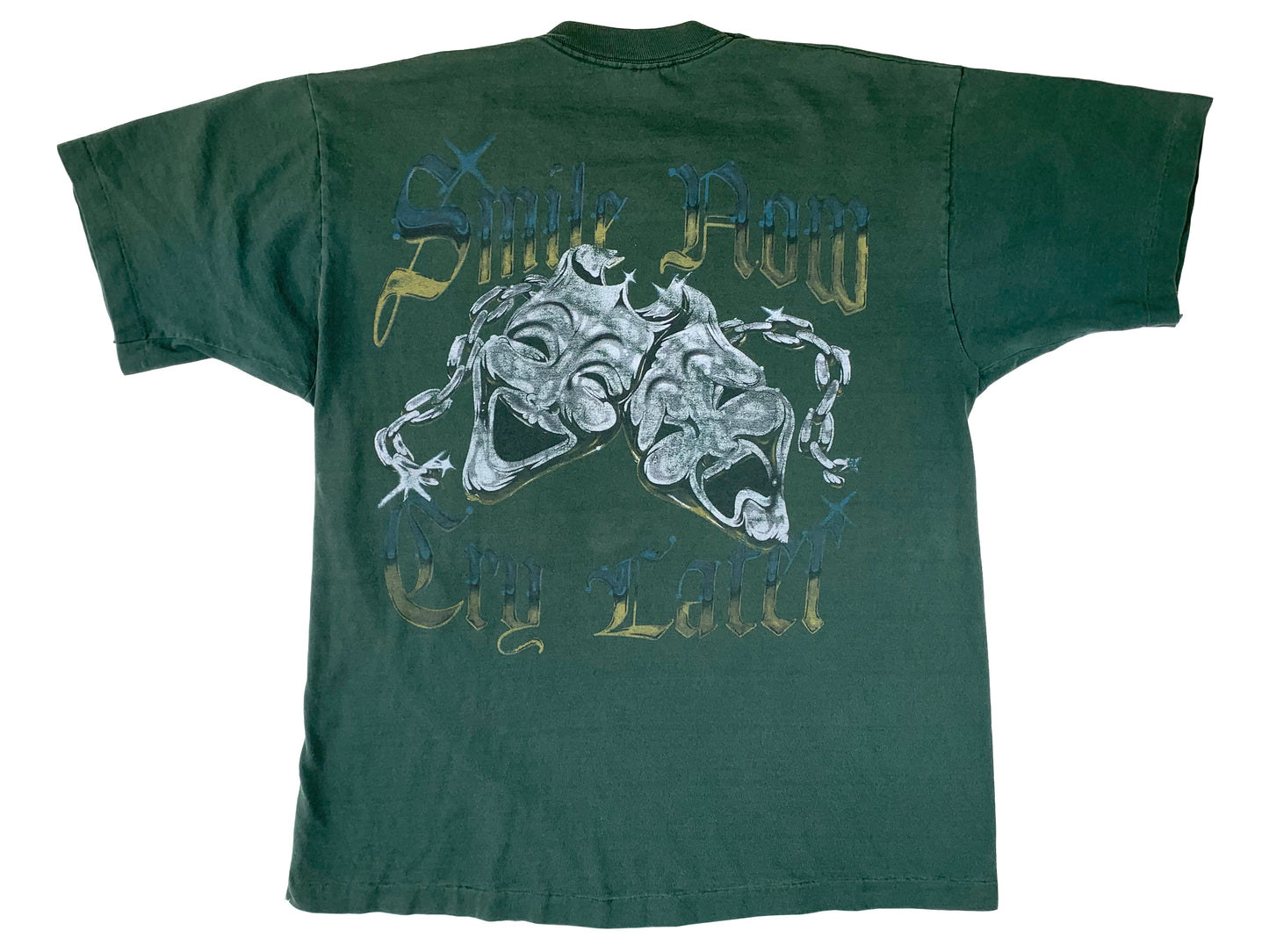 Chicano Art Smile Now Cry Later T-Shirt