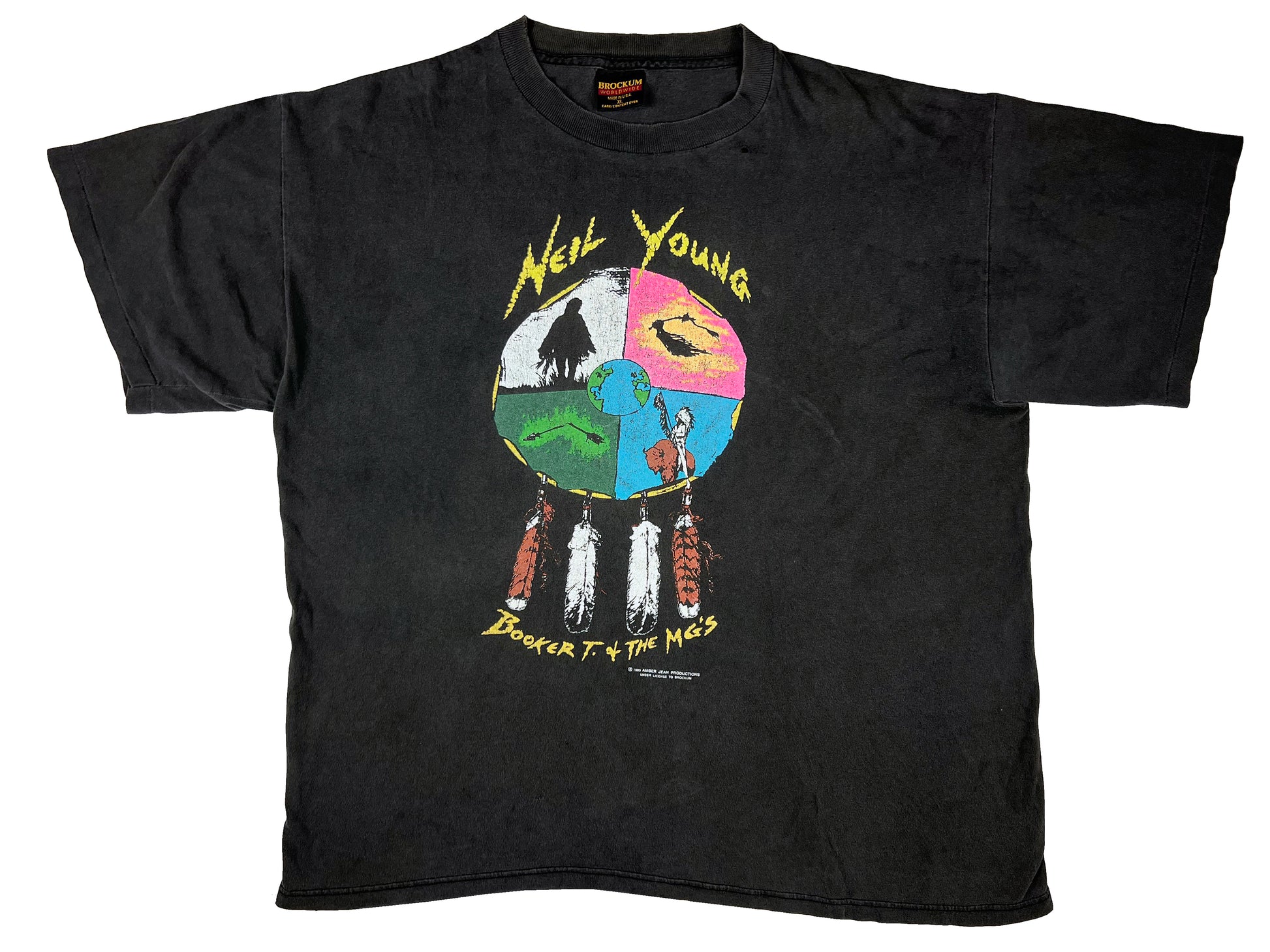 Vintage Neil Young 1993 World Tour T-Shirt