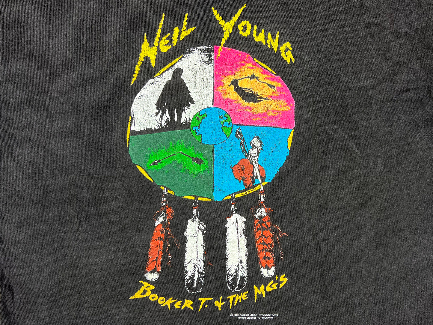 Neil Young 1993 World Tour T-Shirt