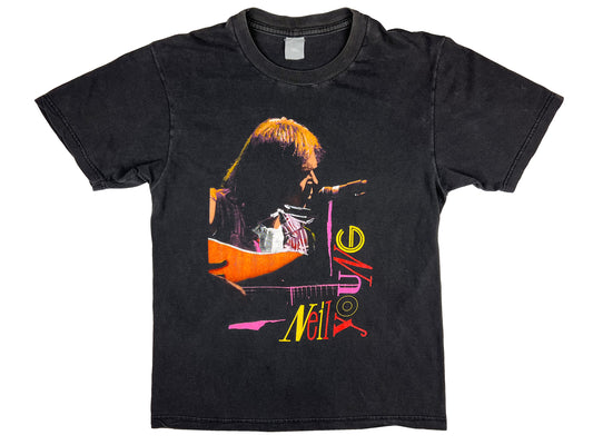 Vintage Neil Young 1987 European Tour T-Shirt