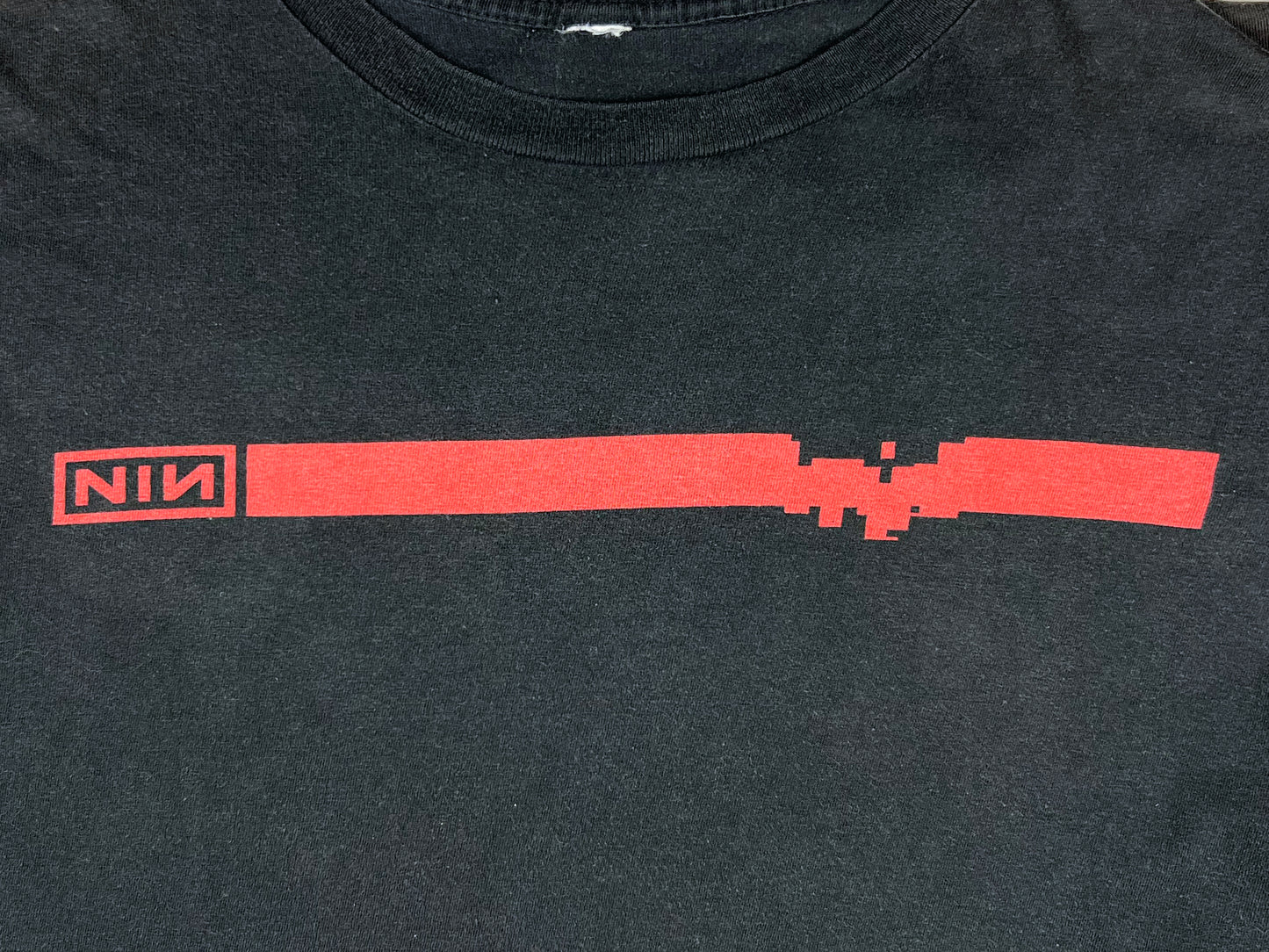 Nine Inch Nails 'Lights in the Sky' 2008 Tour T-Shirt