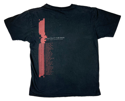 Nine Inch Nails 'Lights in the Sky' 2008 Tour T-Shirt