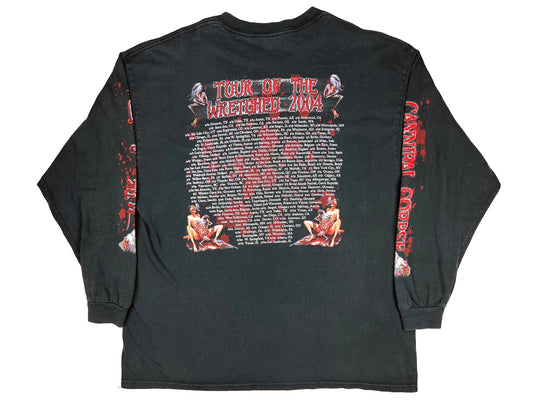Cannibal Corpse 'Tour of the Wretched' 2004 L/S Shirt