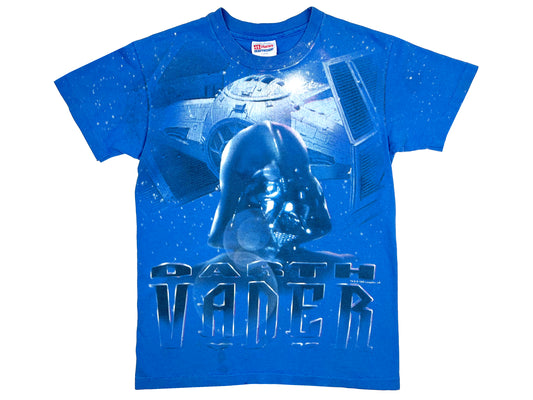 Vintage Star Wars Darth Vader Blue T-Shirt