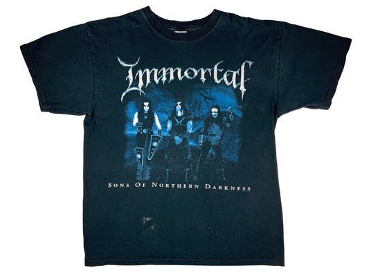 Vintage Immortal 'Sons of Northern Darkness' Black T-Shirt