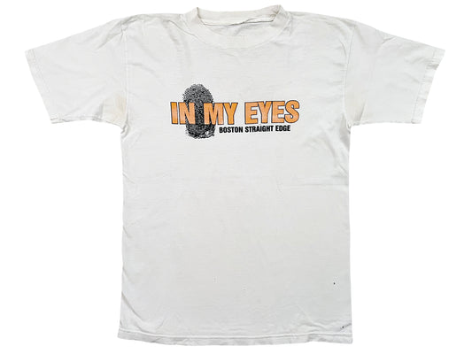 Vintage In My Eyes White T-Shirt Hardcore band 90s Straight Edge