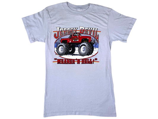 Vintage Jersey Devil Monster Truck T-Shirt 80s