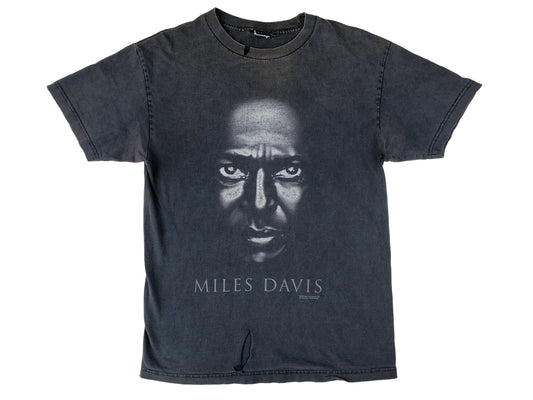 Miles Davis Black T-Shirt 2004 y2k