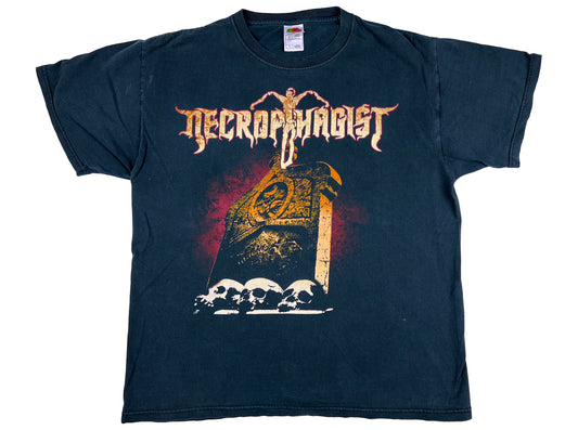 Necrophagist Black T-Shirt 90s y2k death metal