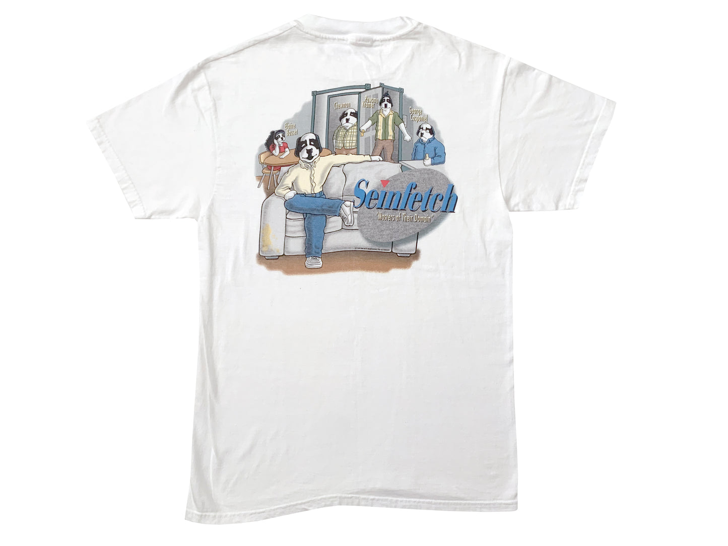 Vintage Big Dogs Seinfetch Seinfeld T-Shirt