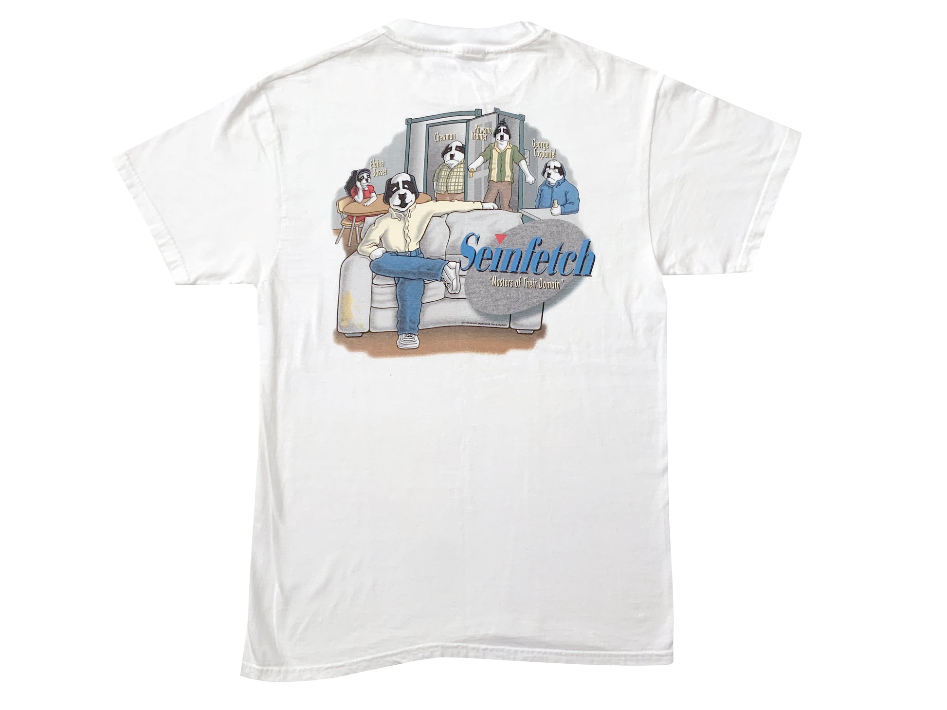 Vintage Big Dogs Seinfetch Seinfeld T-Shirt