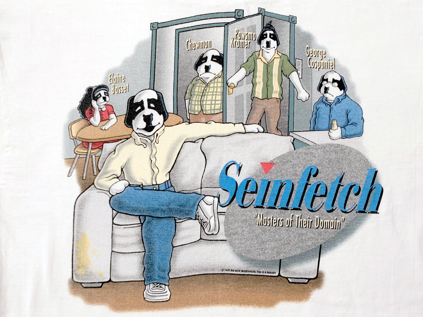 Seinfeld Big Dogs Seinfetch T-Shirt