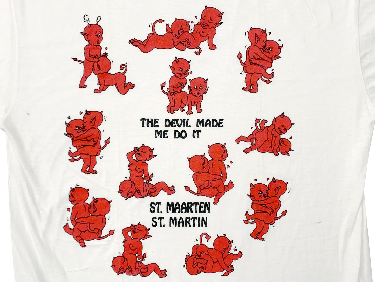 Devil Sex Positions St Martin T-Shirt