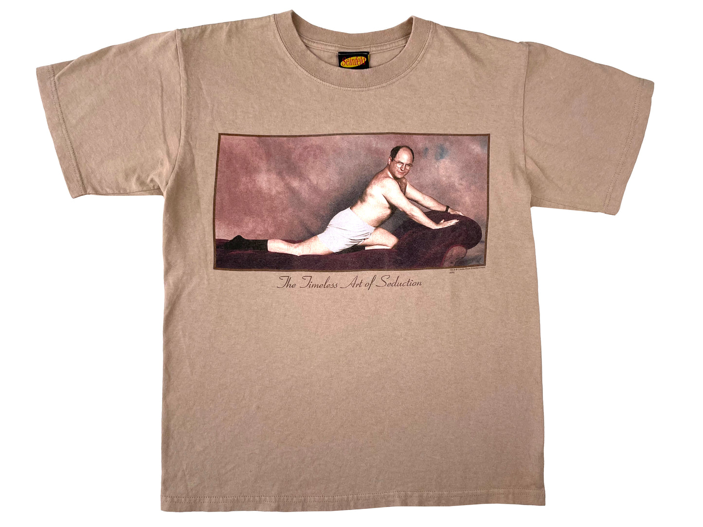 VIntage Seinfeld George Costanza Timeless Art of Seduction T-Shirt
