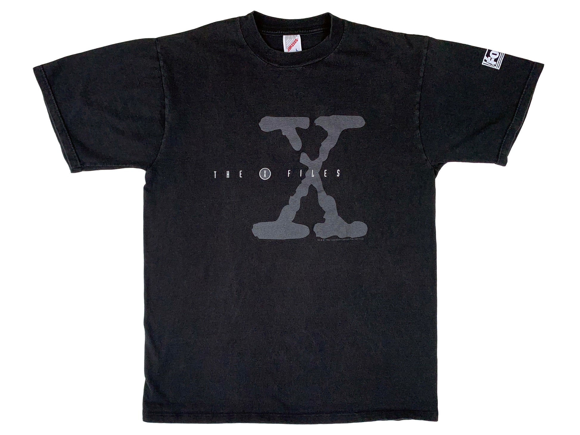Vintage The X-Files 1993 T-Shirt TV Show 90s Horror Sci-Fi Science Fiction