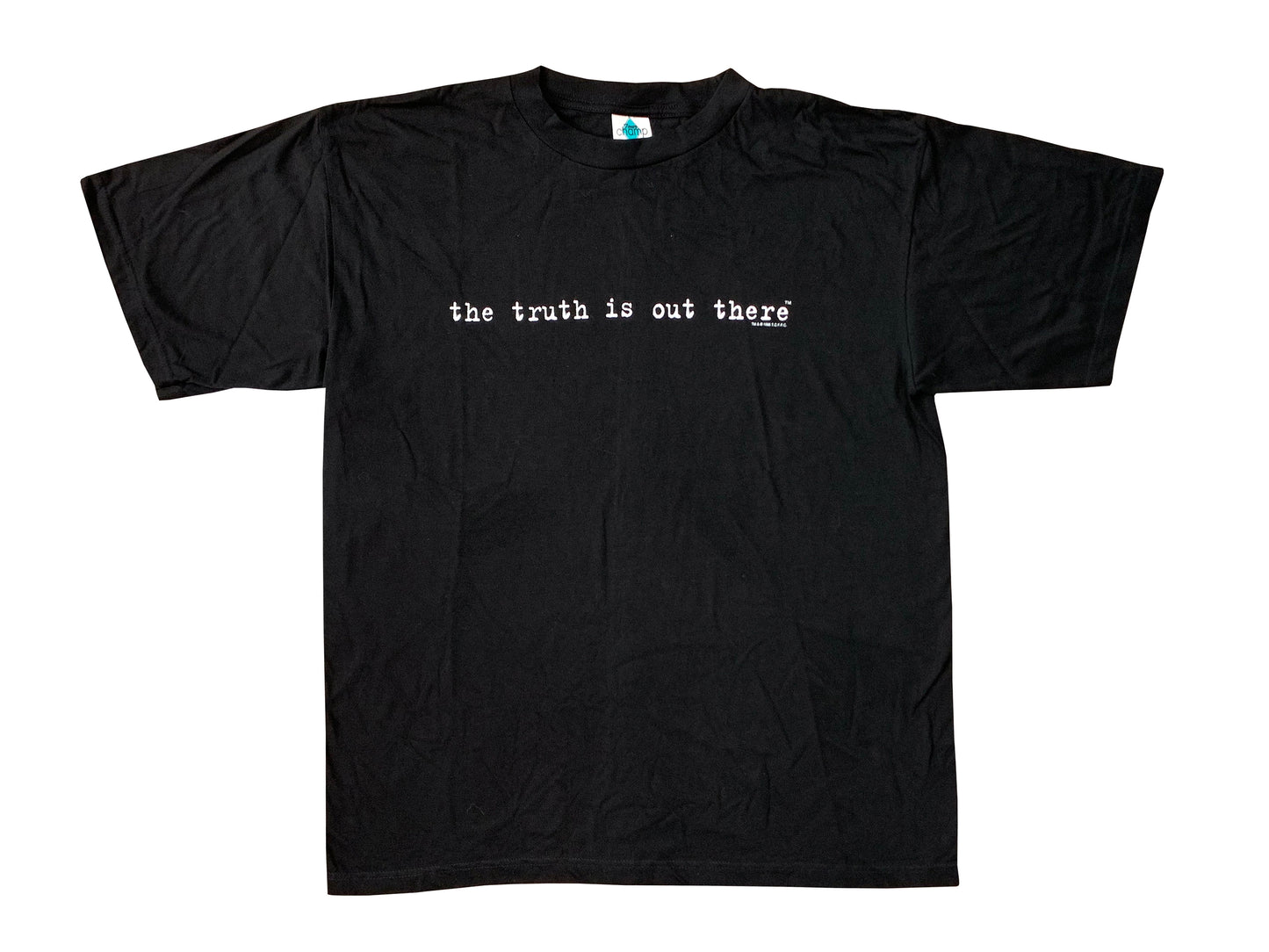 Vintage The X-Files 'The Truth is Out There' Black T-Shirt