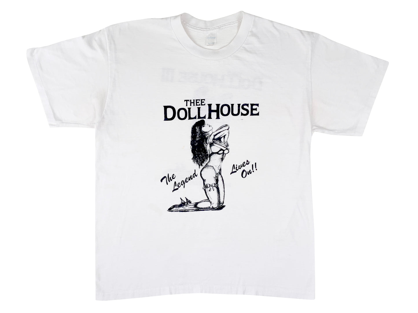 Vintage Thee Dollhouse III White T-Shirt