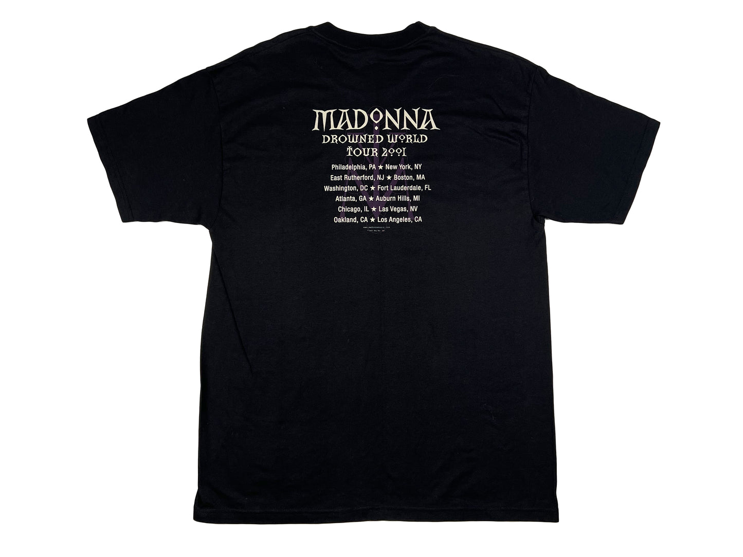 Madonna 'Drowned World Tour' 2001 T-Shirt