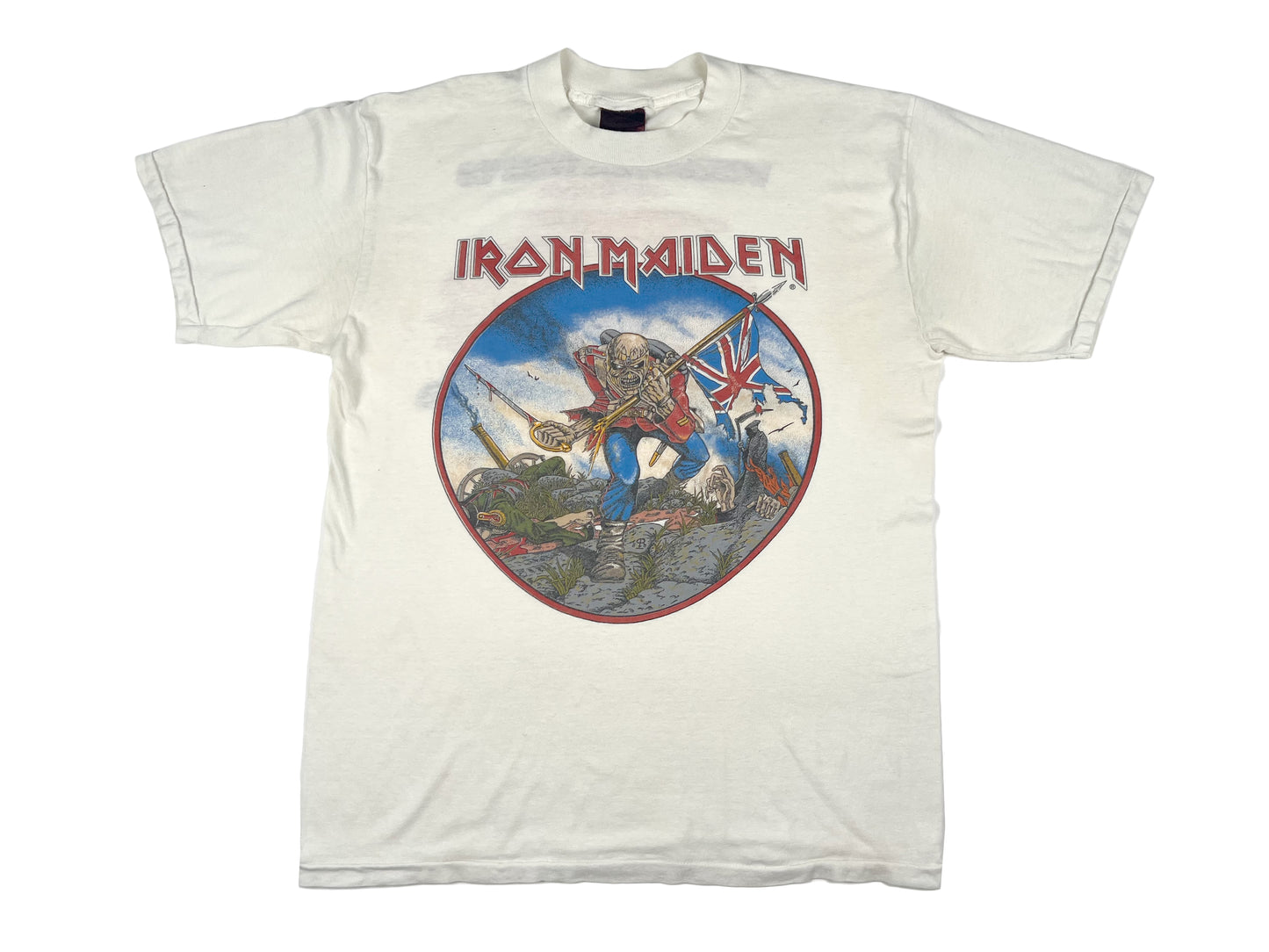 Vintage Iron Maiden World Piece Tour 1983 T-Shirt